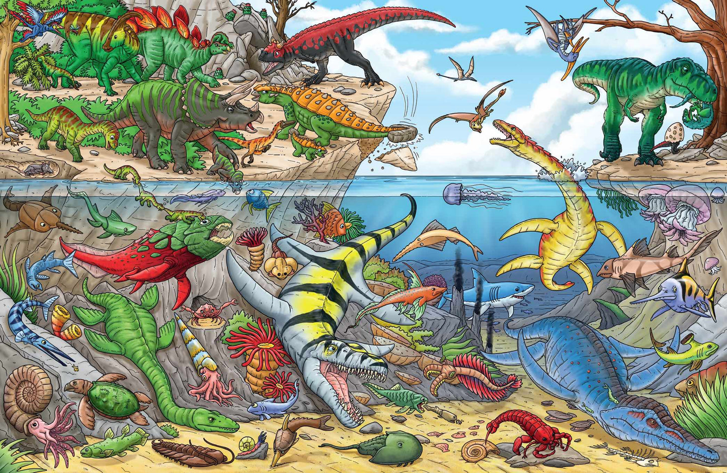 หนังสือสุดวุ่น ค้นพบโลกไดโนเสาร์