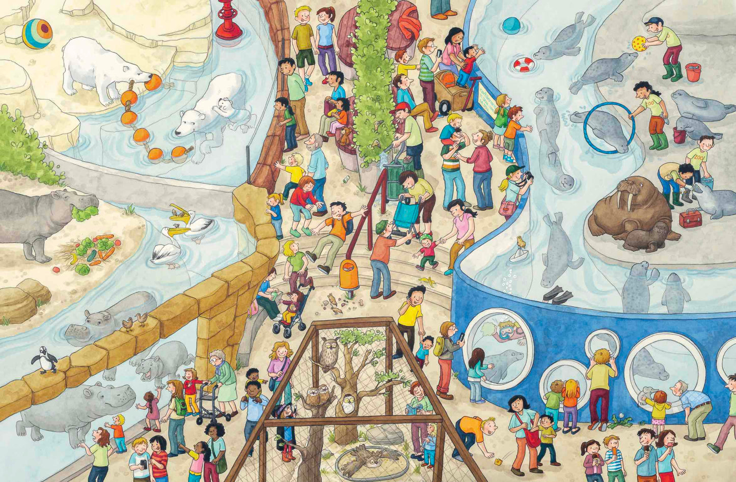 หนังสือสุดวุ่น สวนสัตว์แสนสนุก
