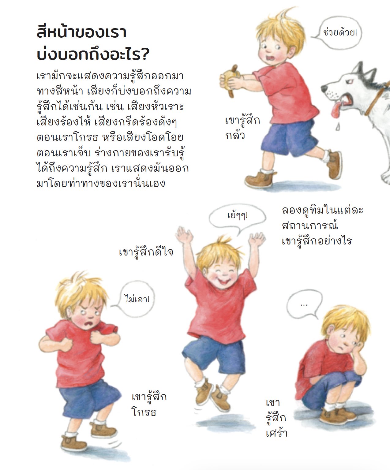 ฉันกลัว ฉันโกรธ ฉันมีความสุข (ชุดเพราะอะไรกันนะ)